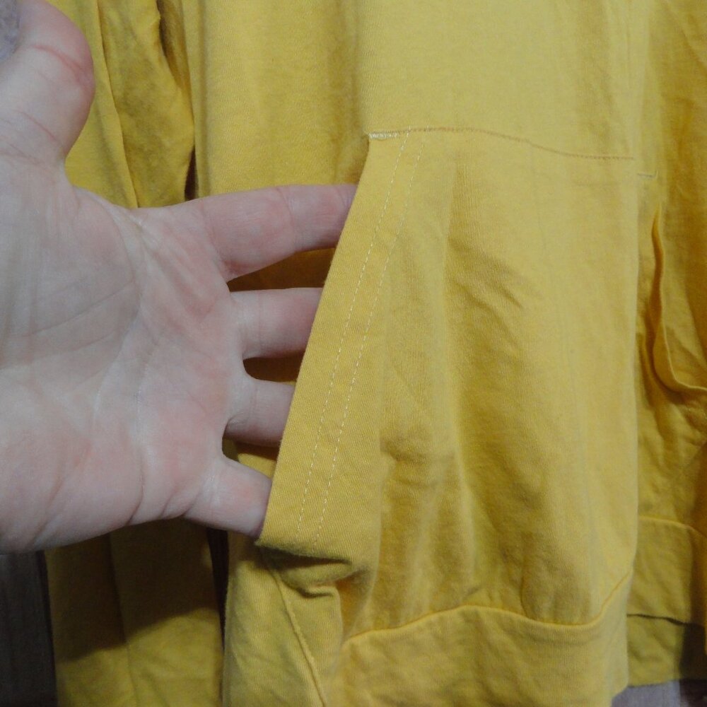 Boston Light weight Hoodie distresses look, pockets, nice shape - Picture 3 of 5